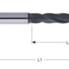 PUNTA MD SERIE XH 20XD CON FORI DI LUBRIFICAZIONE D 5,50 LTOT 185 MM UTILE 140 MM.
