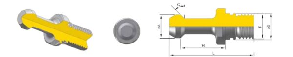 CODOLO M12 MAS403 - BT 30/60  SENZA FORO