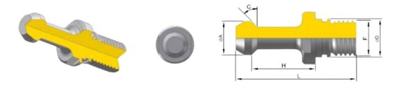 CODOLO M24 MAS403 - BT 50/60  SENZA FORO