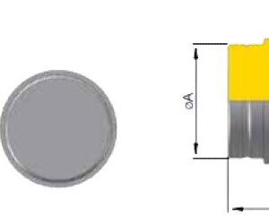 CODOLO M24 MAHO-OTT TYPE / DIN69871 SENZA FORO