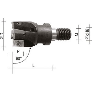 FRESA A SPALLAMENTO D 20,00