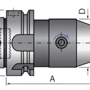 MANDRINO AUTOSERRANTE HSK63A H106 HD16
