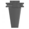 MANDRINO EXTRACORTO TC40 H27 ERX32 CON GHIERA ESAGONALE