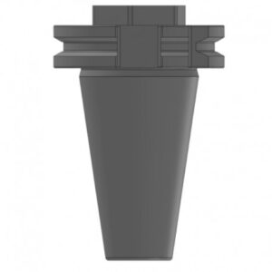 MANDRINO EXTRACORTO TC40 H27 ERX32 CON GHIERA ESAGONALE