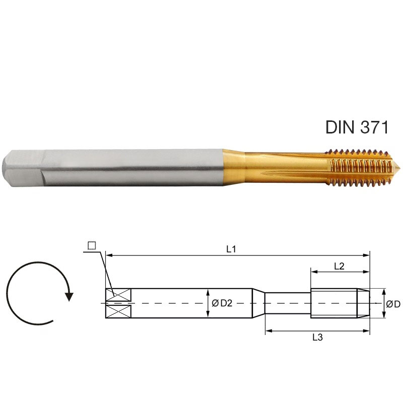 MASCHIO PS NORIS A RULL. IMB.C M 2,5 -ISO 2X