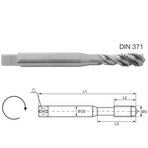 MASCHIO HSSE NORIS 15° IMB.C 1 1/2-12 UNF -2B