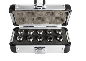 SERIE PINZE EPR SU ZOCCOLO ER32 18PZ. VALIGETTA ALLUMINIO