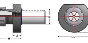 PORTAUTENSILI VDI FORMA E4