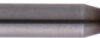 MICROFRESA MD TORICA Z2 8xD ATT. CILIND. D 1,00 L 65/1,5/8 R 0,1 MM