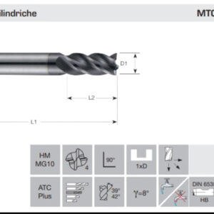 FRESA MD XP Z4 CL SF EM3435 D 3,00 L57/8