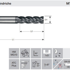 FRESA MD XP MULTIT.Z4 EM3435XL D 4,00 L60/20