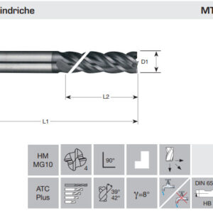 FRESA MD XP Z4 CL SF EM3435XL D 3,50 L60/17,5