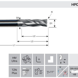 FRESA MD XM Z4 TO SF EM5443L D10,0 L80/30/35