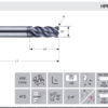 FRESA MD PLUS Z4 TORICA  ATT. CILIND. D 8,00 L 63/19 R 0,5 MM