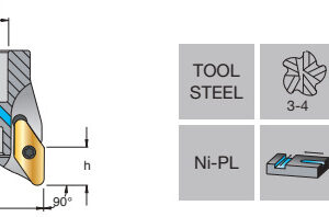 CORPO FRESA PER MET. NON FERR. VC D 42,00 Z3